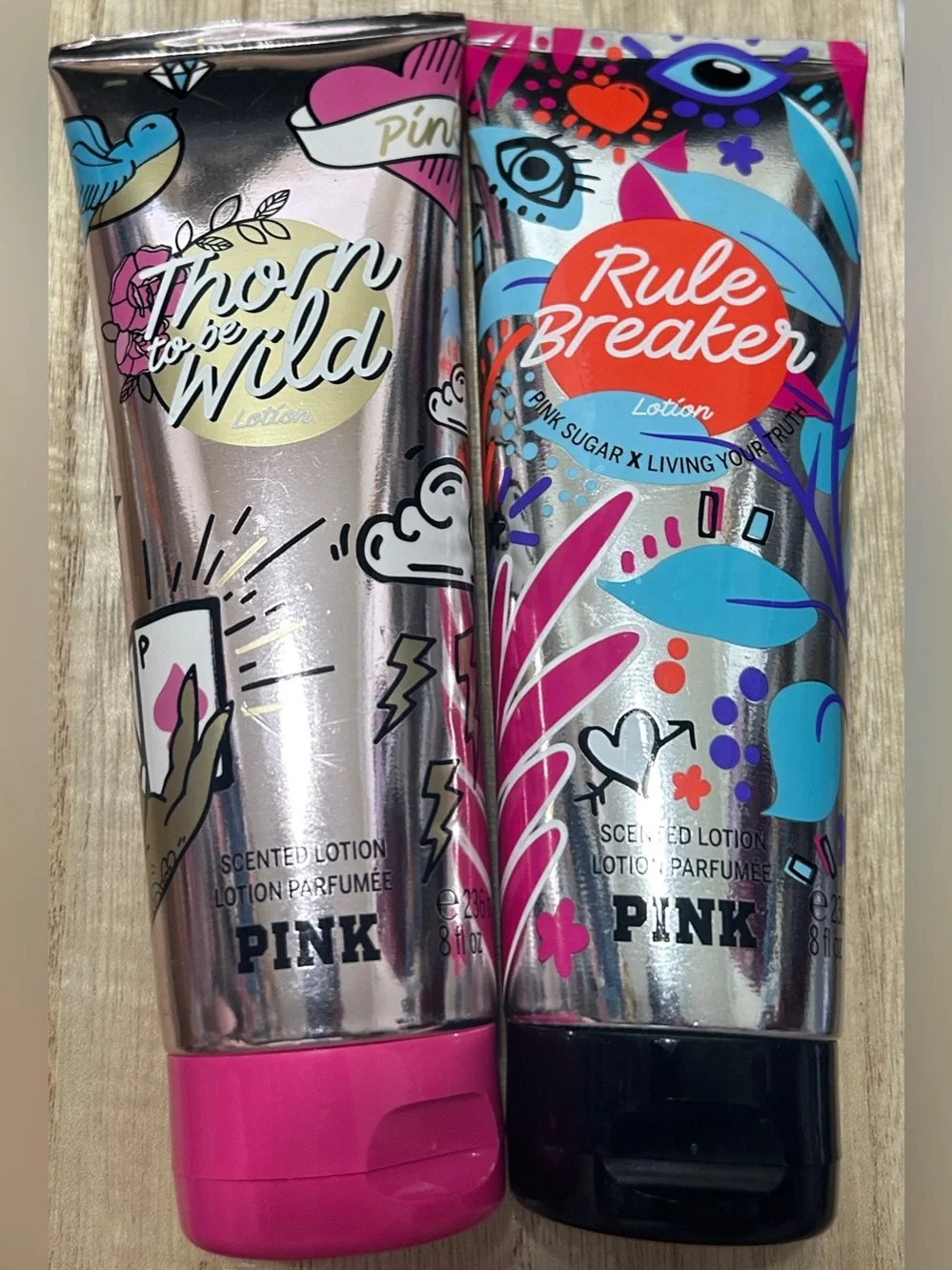 PINK Victoria's Secret Discontinued Body Lotions